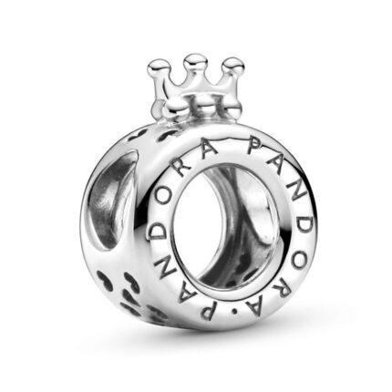 Шарм "Корона O и логотип Pandora"