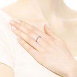 Кольцо Сердца Pandora с розовой эмалью