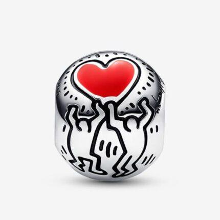 Шарм «Любовь и фигуры» Keith Haring™ x Pandora
