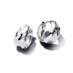 Серьги Pandora Рифленый маленький обруч